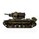 TORRO - 1/16 RC KV-2 754(r) tarn IR Rauch (TOR11509-CA)
