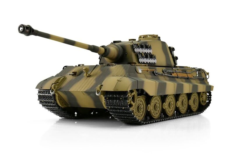 TORRO - 1/16 RC Königstiger tarn IR Rauch (TOR11510-CA)