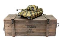 TORRO - 1/16 RC Königstiger tarn IR Rauch (TOR11510-CA)