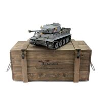 TORRO - 1/16 RC Tiger I Frühe Ausf. grau BB Rauch (TOR11701-GY)