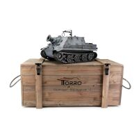 TORRO - 1/16 RC Sturmtiger grau BB Rauch (TOR11707-GY)