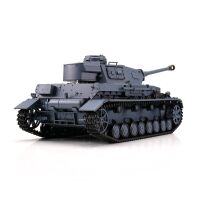 RC PzKpfw IV Ausf. F2 grau BB+IR Metallketten - 1:16