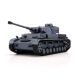 RC PzKpfw IV Ausf. F2 grau BB+IR Metallketten - 1:16