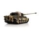 RC Königstiger Henschelturm tarn BB+IR Metallketten - 1:16