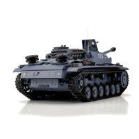 RC Sturmgeschütz III Ausf. G grau BB+IR Metallketten...