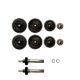TORRO - Metallgetriebe Stahl Ritzel links/rechts 4in1 lange Welle (TOR1505673)