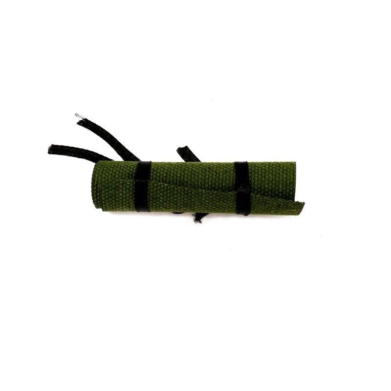 TORRO - 1/16 Zubehör Plane gerollt Olivgrün, 60x15mm (TOR2001056)