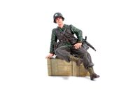 TORRO - 1/16 Figur U.S. Captain Infanterie Sitzend...