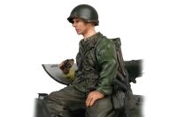 TORRO - 1/16 Figur U.S. Captain Infanterie Sitzend...