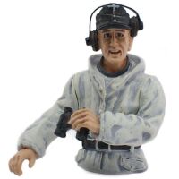 TORRO - 1/16 Halbfigur Panzerkommandant Wintertarn...