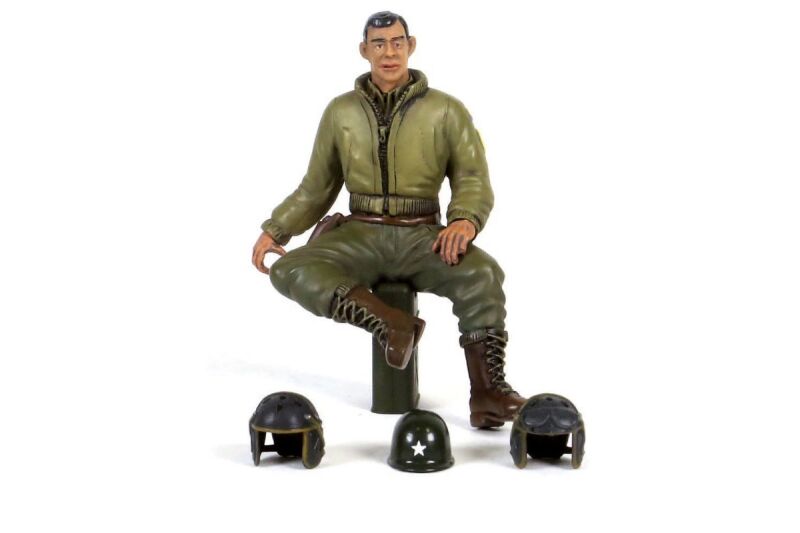 TORRO - 1/16 Figur 2nd Lieutenant G. Clark Sitzend (TOR331010)