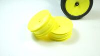 TPRO 1/10 2WD OffRoad Felge Vorne Dish Gelb 12mm(4)...