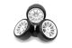 TPRO 1/10 Mini Racing Tire Premounted "High Grip" Asphalt (4) (TP440336WH)
