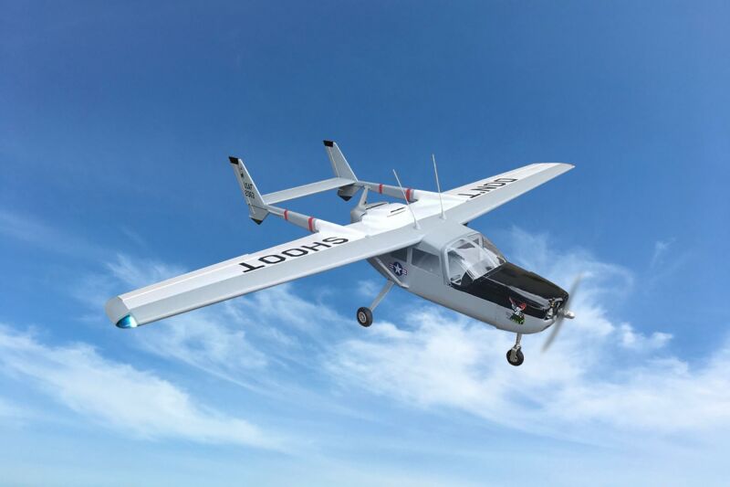 Seagull - Cessna 337 Skymaster 1,95m Military (SEA146US)
