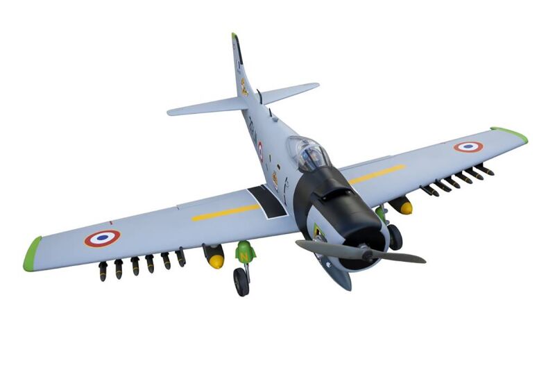 Seagull - Skyraider Warbird 1,6m (Electric Retracts) Tiger (SEA230T)