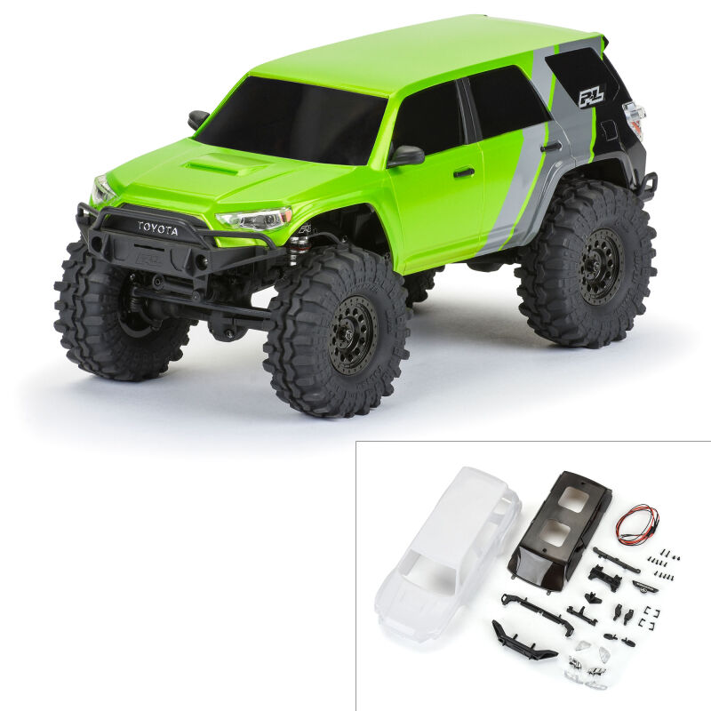 Pro-Line Racing - 1/24 2023 Toyota 4Runner TRD Pro White Hard Body Unassembled: SCX24 (PRO362100)