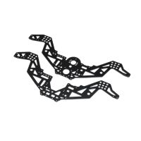 Losi - Chassis Plate Set V2 Black: Mini LMT Megalodon...