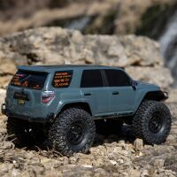 Axial - 1/24 SCX24 Toyota 4Runner 4X4 RTR Brushed Rock Crawler (Battery & Charger Included) Gray (AXI-2035T2)