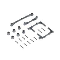 Losi - Body Mounts & Hood Support Zombie: Mini LMT...