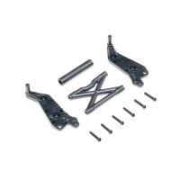 Losi - Wheelie Bar Set Black: Mini LMT (LOS-2822)