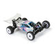 Pro-Line Racing - 1/24 Electron 2.0 Buggy F/R Tires Mounted 7mm White (4): Micro-B (PRO1031413)