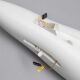E-flite - Fuselage Rear: Airbus A320 1.5m Airliner 64mm EDF Jet White (EFL-2540W)