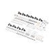 Hangar 9 - Hardware Set: Hawk/T-45 140-160N (HAN1375011)