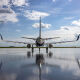 Airbus A320 weiß Twin 64mm EDF BNF Basic mit AS3X+ & SAFE Select - 1521mm