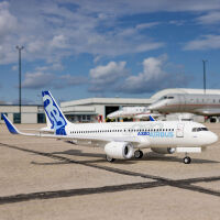Airbus A320neo Twin 64mm EDF BNF Basic with AS3X+ & SAFE Select - 1521mm