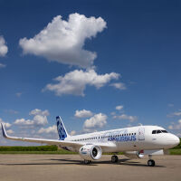 Airbus A320neo Twin 64mm EDF BNF Basic with AS3X+ & SAFE Select - 1521mm