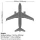 Airbus A320neo Twin 64mm EDF BNF Basic with AS3X+ & SAFE Select - 1521mm