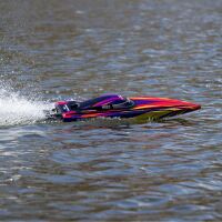 Pro Boat - Sonicwake 24 Self-Righting Brushless Deep-V RTR (Battery & Charger Included) Red (PRB-1992T1)