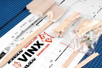 Vinx Freiflugmodell Bausatz Kit - 600mm