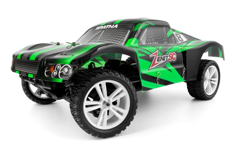 HiMOTO 1:10 Short Course SPATHA Brushless 2,4 GHz RTR set, grün (HME10SCL-G)
