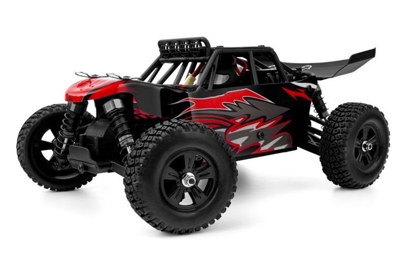 HiMOTO 1:18 Desert Buggy BARREN Brushless 2,4 GHz RTR set, rot (HME18DBL-R)