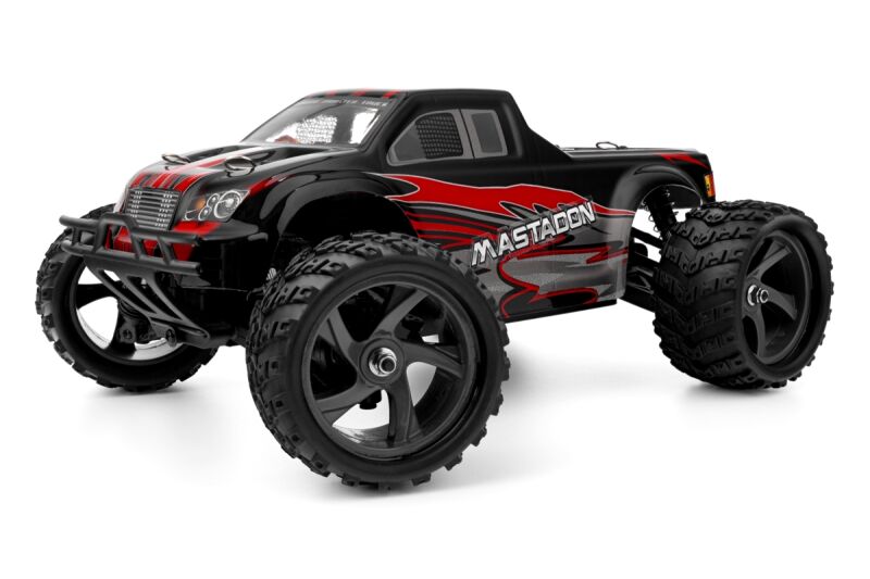 Monster Truck Mastadon RTR set red - 1:18
