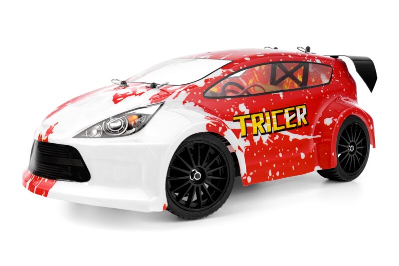 HiMOTO 1:18 Rally TRICER Brushless 2,4 GHz RTR set, rot (HME18ORL-R)
