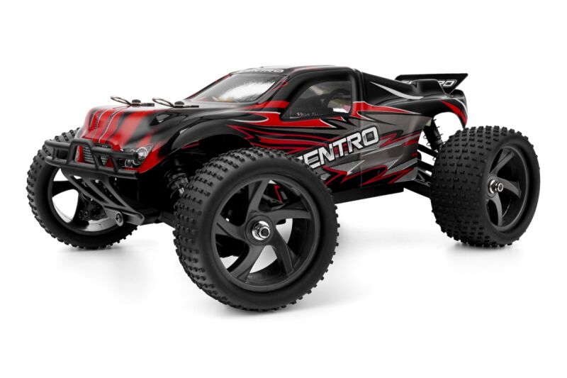 HiMOTO 1:18 Truggy CENTRO Brushless 2,4 GHz RTR set, rot (HME18XTL-R)