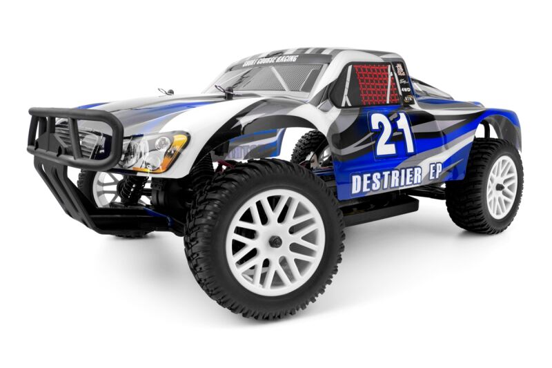 HiMOTO 1:10 Short Course Truck Brushless 2,4 GHz RTR set, blau (HMHI4170BL-B)