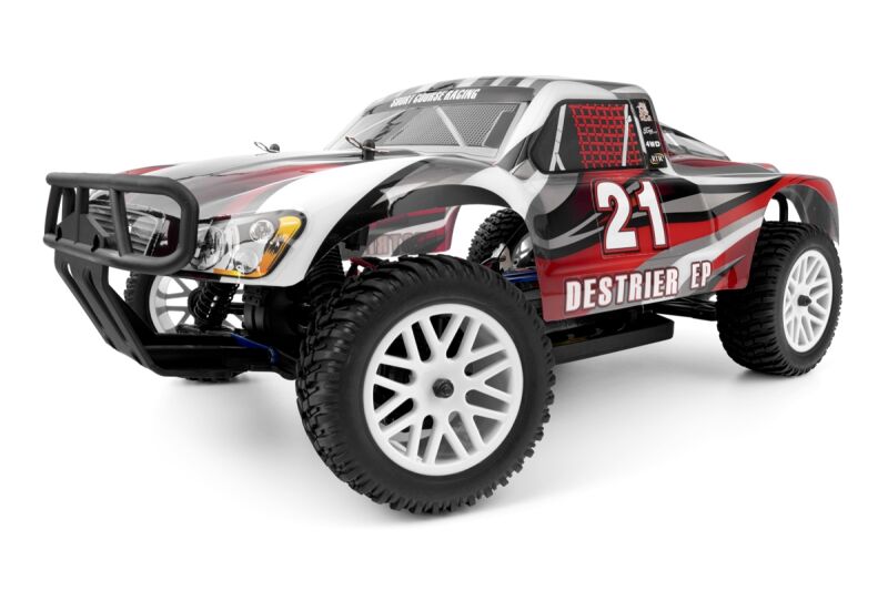 HiMOTO 1:10 Short Course Truck Brushless 2,4 GHz RTR set, rot (HMHI4170BL-R)