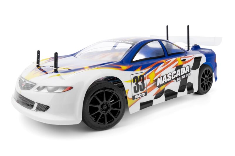 HiMOTO 1:10 Onroad NASCADA 2,4 GHz RTR set, blau (HMHI5101-B)
