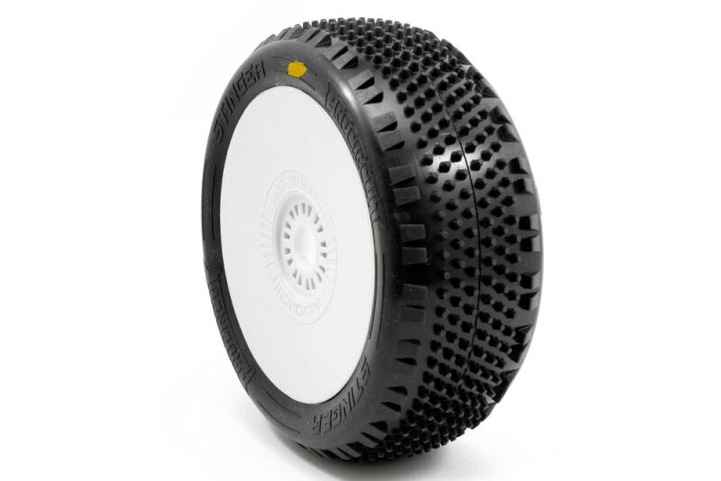 ProCircuit - STINGER V4 BUGGY A2 (SOFT) PRE-MOUNTED White, 2 Pcs (MX-PCW2009-A2)