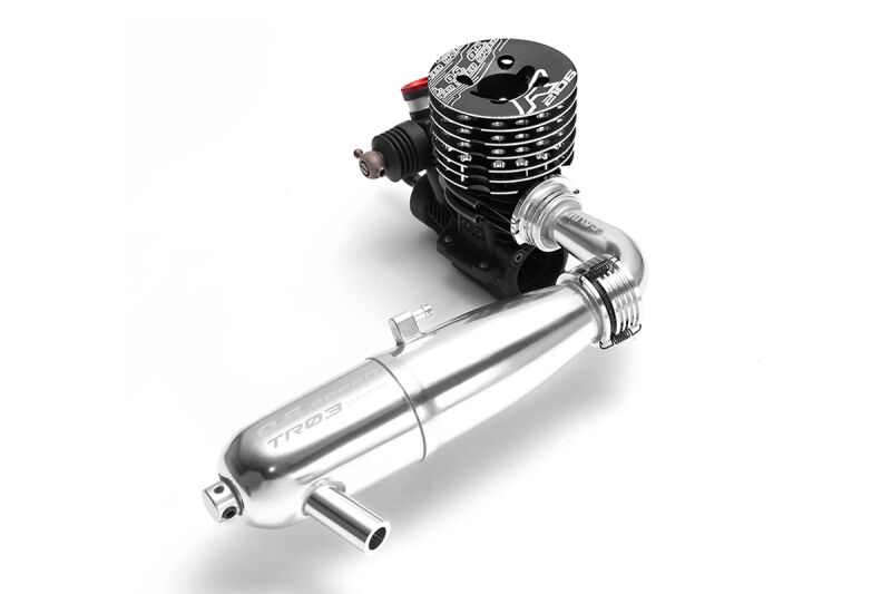 OS MAX - SPEED R2106 mit Krümmer MR05 und Schalldämpfer EFRA2196 (OS1EY03)