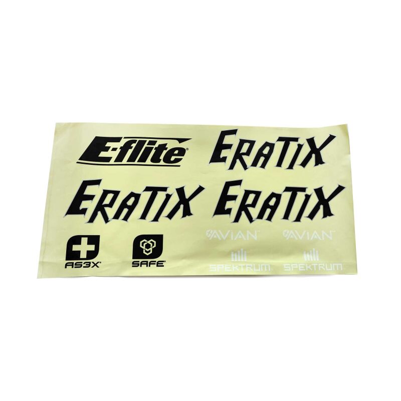 E-flite - Decal Sheet: Eratix 3D 1.6m (64) (EFL-13372)