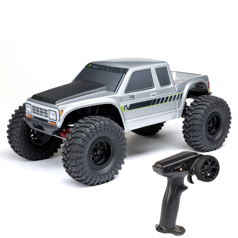 Axial - 1/10 SCX10 III Coyote 4X4 RTR Brushed Rock Crawler Silver (AXI-2036T1)