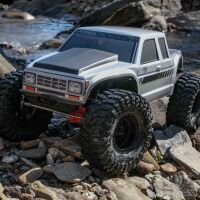 Axial - 1/10 SCX10 III Coyote 4X4 RTR Brushed Rock Crawler Silver (AXI-2036T1)