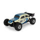 Pro-Line Racing - Class 1 VW Bug Blue Race Body Conversion Kit and Flat Iron M/T Tires Mounted 12mm Chrome Diablo (4) for ARRMA TYPHON GROM (PRO368000T1)
