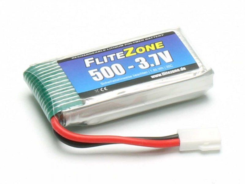 FliteZone LiPo Akku FliteZone 500 - 3.7V (Pitts, Corsair, PT17, Tiger Moth) (16444)