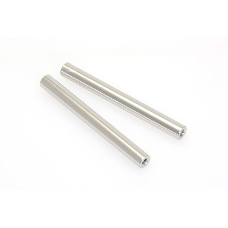 CEN-Racing - M3x57mm Threaded Aluminum Link (silver anodized) , 2pcs (CD0301)
