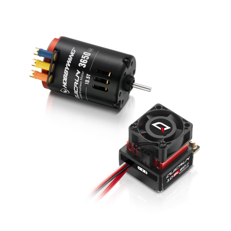 Hobbywing - Combo 10BL60 3650 10.5T G2 Sensored (HW30803200)